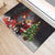 Christmas Canada Rubber Doormat Merry Moose-Mas Santa Hugging A Moose - Wonder Print Shop