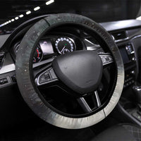 Christmas Canada Steering Wheel Cover Merry Moose-Mas Santa Hugging A Moose - Wonder Print Shop