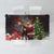 Christmas Canada Tablecloth Merry Moose-Mas Santa Hugging A Moose - Wonder Print Shop