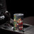 Christmas Canada Tumbler Cup Merry Moose-Mas Santa Hugging A Moose - Wonder Print Shop