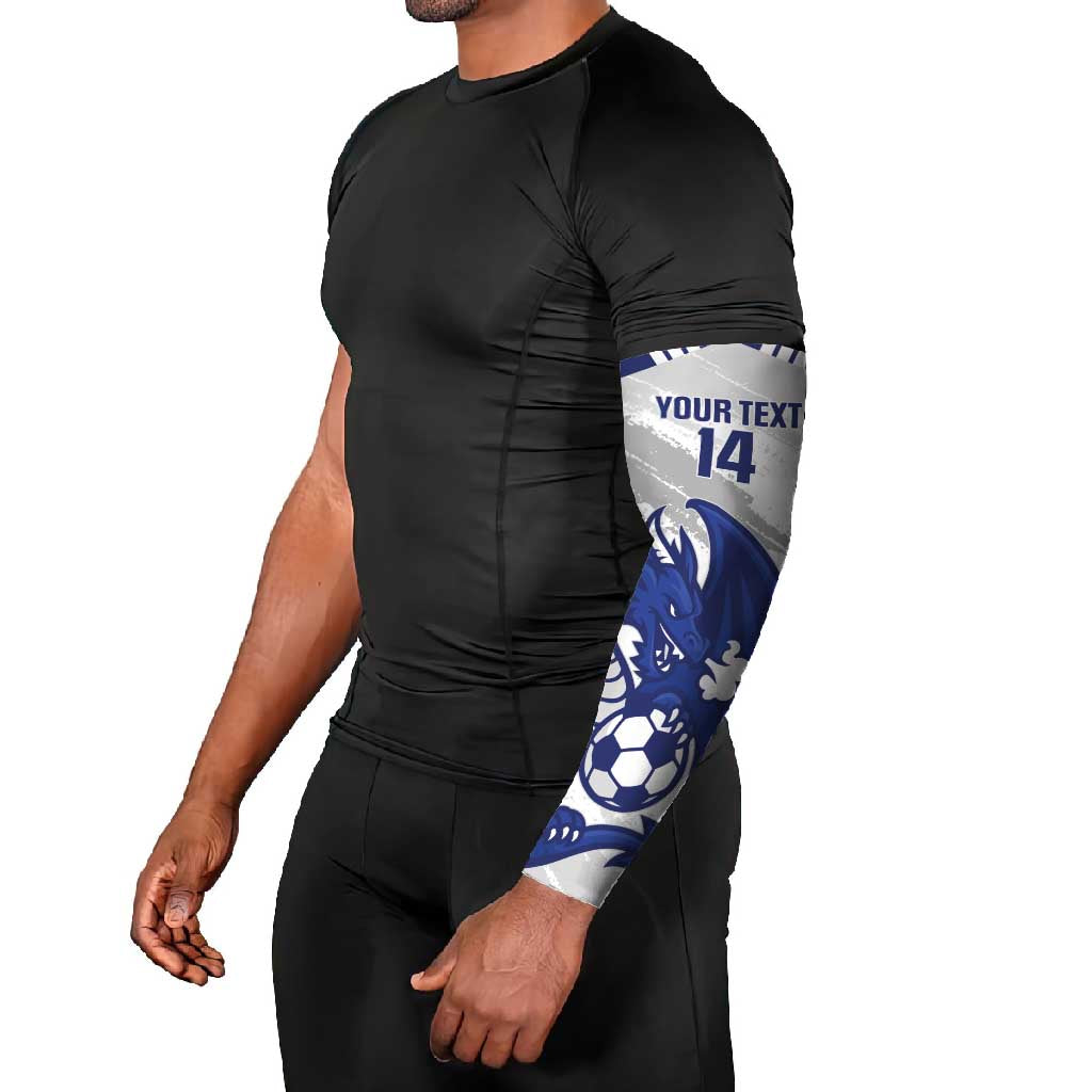 Bosnia and Herzegovina Football Custom Arm Sleeves Go Zmajevi Mi smo uz vas White Version - Wonder Print Shop