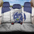 Bosnia and Herzegovina Football Custom Back Car Seat Cover Go Zmajevi Mi smo uz vas White Version - Wonder Print Shop