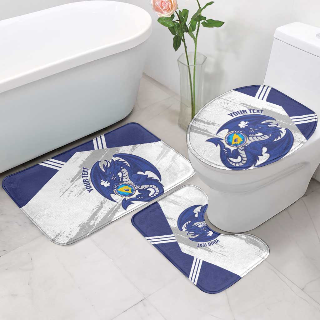 Bosnia and Herzegovina Football Custom Bathroom Set Go Zmajevi Mi smo uz vas White Version - Wonder Print Shop