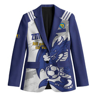 Bosnia and Herzegovina Football Custom Blazer Go Zmajevi Mi smo uz vas White Version - Wonder Print Shop
