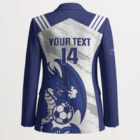 Bosnia and Herzegovina Football Custom Blazer Go Zmajevi Mi smo uz vas White Version - Wonder Print Shop