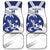 Bosnia and Herzegovina Football Custom Car Mats Go Zmajevi Mi smo uz vas White Version - Wonder Print Shop