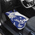 Bosnia and Herzegovina Football Custom Car Mats Go Zmajevi Mi smo uz vas White Version - Wonder Print Shop