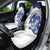 Bosnia and Herzegovina Football Custom Car Seat Cover Go Zmajevi Mi smo uz vas White Version - Wonder Print Shop