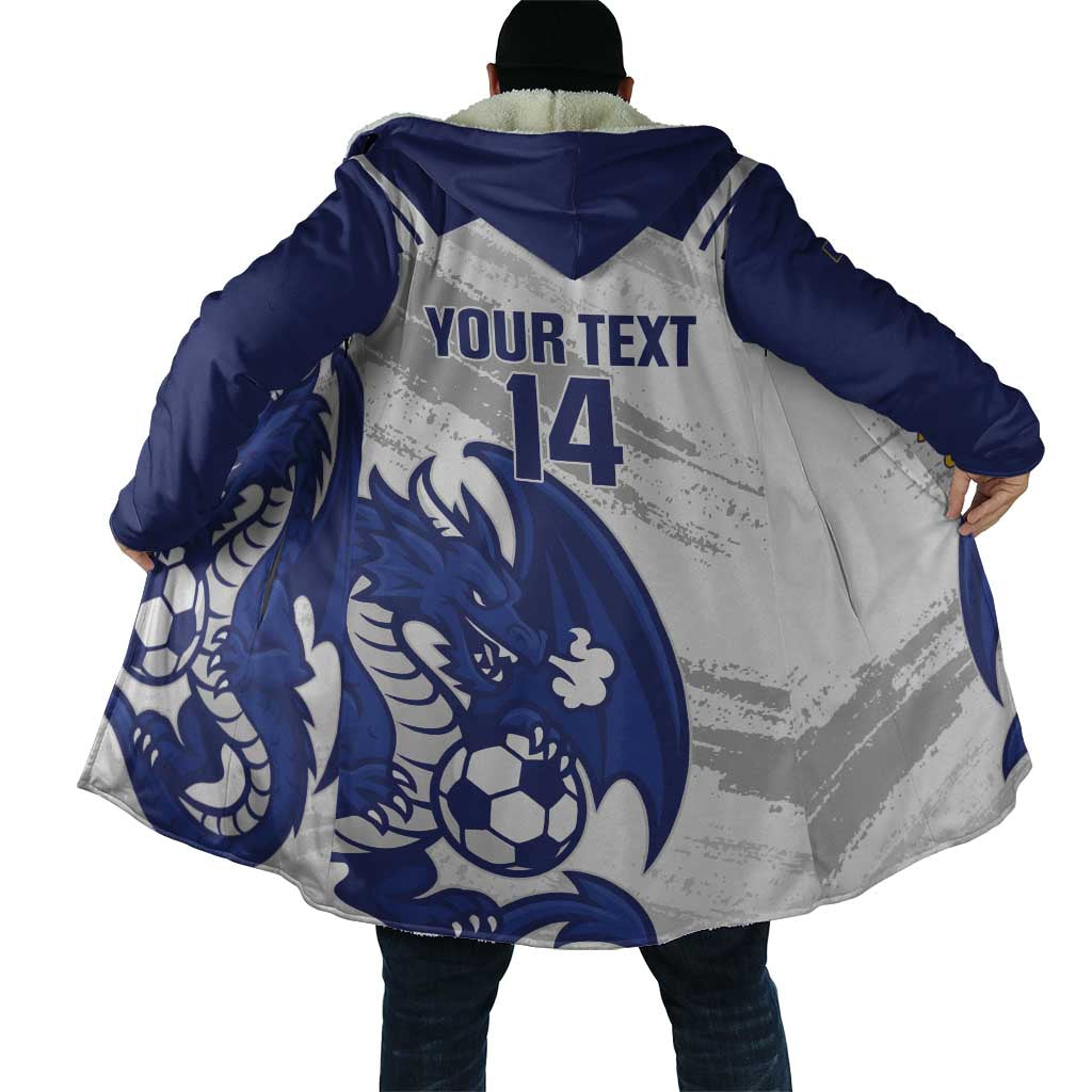 Bosnia and Herzegovina Football Custom Cloak Go Zmajevi Mi smo uz vas White Version - Wonder Print Shop