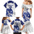 Bosnia and Herzegovina Football Custom Family Matching Mermaid Dress and Hawaiian Shirt Go Zmajevi Mi smo uz vas White Version - Wonder Print Shop