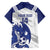 Bosnia and Herzegovina Football Custom Family Matching Off Shoulder Maxi Dress and Hawaiian Shirt Go Zmajevi Mi smo uz vas White Version - Wonder Print Shop