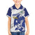 Bosnia and Herzegovina Football Custom Family Matching Off Shoulder Maxi Dress and Hawaiian Shirt Go Zmajevi Mi smo uz vas White Version - Wonder Print Shop