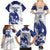 Bosnia and Herzegovina Football Custom Family Matching Summer Maxi Dress and Hawaiian Shirt Go Zmajevi Mi smo uz vas White Version - Wonder Print Shop