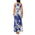 Bosnia and Herzegovina Football Custom Family Matching Tank Maxi Dress and Hawaiian Shirt Go Zmajevi Mi smo uz vas White Version - Wonder Print Shop