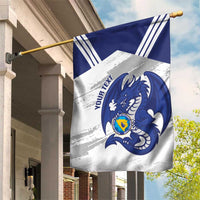 Bosnia and Herzegovina Football Custom Garden Flag Go Zmajevi Mi smo uz vas White Version - Wonder Print Shop