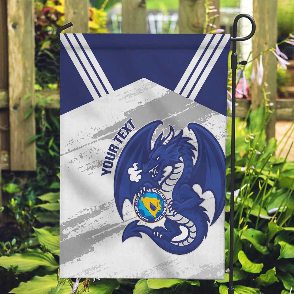 Bosnia and Herzegovina Football Custom Garden Flag Go Zmajevi Mi smo uz vas White Version - Wonder Print Shop
