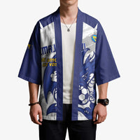 Bosnia and Herzegovina Football Custom Kimono Go Zmajevi Mi smo uz vas White Version - Wonder Print Shop