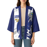 Bosnia and Herzegovina Football Custom Kimono Go Zmajevi Mi smo uz vas White Version - Wonder Print Shop