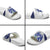 Bosnia and Herzegovina Football Custom Slide Sandals Go Zmajevi Mi smo uz vas White Version - Wonder Print Shop
