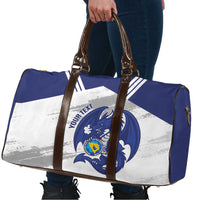 Bosnia and Herzegovina Football Custom Travel Bag Go Zmajevi Mi smo uz vas White Version - Wonder Print Shop