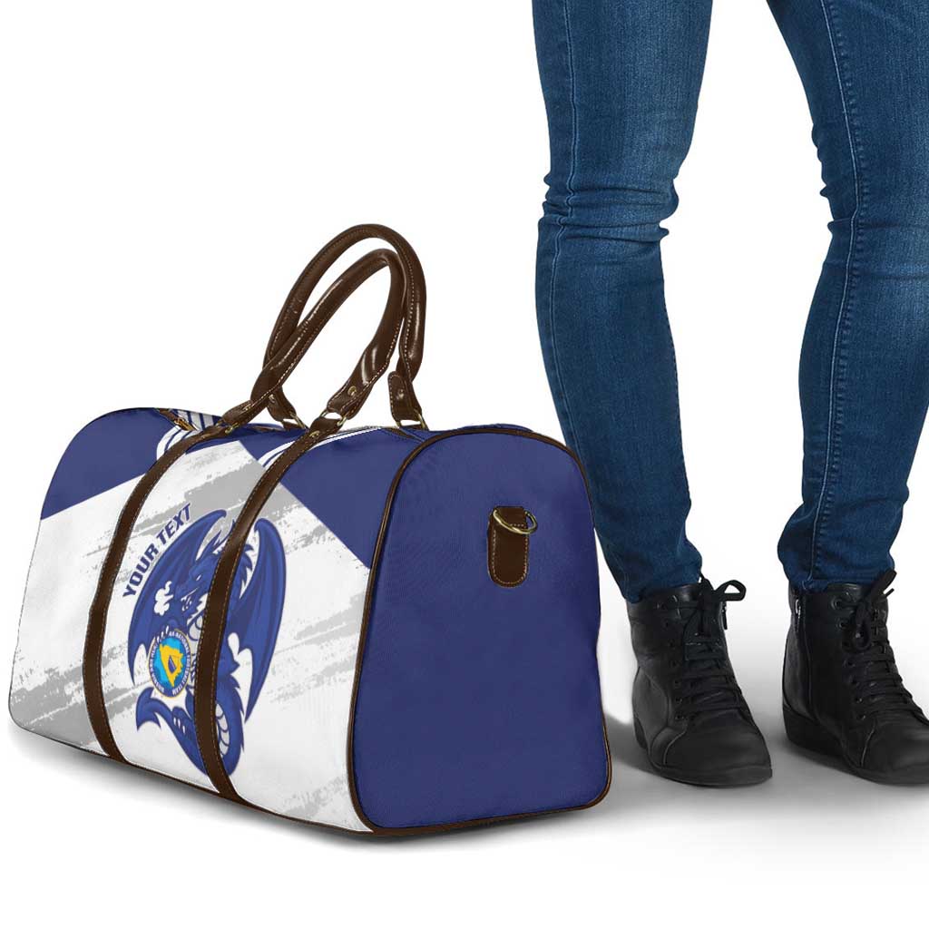 Bosnia and Herzegovina Football Custom Travel Bag Go Zmajevi Mi smo uz vas White Version - Wonder Print Shop