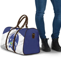 Bosnia and Herzegovina Football Custom Travel Bag Go Zmajevi Mi smo uz vas White Version - Wonder Print Shop