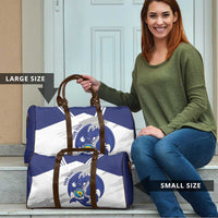 Bosnia and Herzegovina Football Custom Travel Bag Go Zmajevi Mi smo uz vas White Version - Wonder Print Shop