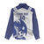 Bosnia and Herzegovina Football Custom Women Casual Shirt Go Zmajevi Mi smo uz vas White Version - Wonder Print Shop