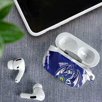 Bosnia and Herzegovina Football AirPods Case Go Zmajevi Mi smo uz vas Blue Version - Wonder Print Shop