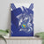 Bosnia and Herzegovina Football Canvas Wall Art Go Zmajevi Mi smo uz vas Blue Version - Wonder Print Shop