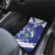 Bosnia and Herzegovina Football Custom Car Mats Go Zmajevi Mi smo uz vas Blue Version - Wonder Print Shop