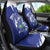 Bosnia and Herzegovina Football Car Seat Cover Go Zmajevi Mi smo uz vas Blue Version - Wonder Print Shop
