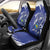 Bosnia and Herzegovina Football Car Seat Cover Go Zmajevi Mi smo uz vas Blue Version - Wonder Print Shop