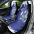 Bosnia and Herzegovina Football Car Seat Cover Go Zmajevi Mi smo uz vas Blue Version - Wonder Print Shop