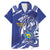 Bosnia and Herzegovina Football Custom Family Matching Mermaid Dress and Hawaiian Shirt Go Zmajevi Mi smo uz vas Blue Version - Wonder Print Shop
