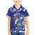 Bosnia and Herzegovina Football Custom Family Matching Mermaid Dress and Hawaiian Shirt Go Zmajevi Mi smo uz vas Blue Version - Wonder Print Shop