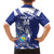 Bosnia and Herzegovina Football Custom Family Matching Short Sleeve Bodycon Dress and Hawaiian Shirt Go Zmajevi Mi smo uz vas Blue Version - Wonder Print Shop