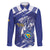 Bosnia and Herzegovina Football Custom Family Matching Short Sleeve Bodycon Dress and Hawaiian Shirt Go Zmajevi Mi smo uz vas Blue Version - Wonder Print Shop