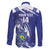 Bosnia and Herzegovina Football Custom Family Matching Short Sleeve Bodycon Dress and Hawaiian Shirt Go Zmajevi Mi smo uz vas Blue Version - Wonder Print Shop