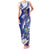 Bosnia and Herzegovina Football Custom Family Matching Tank Maxi Dress and Hawaiian Shirt Go Zmajevi Mi smo uz vas Blue Version - Wonder Print Shop