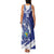 Bosnia and Herzegovina Football Custom Family Matching Tank Maxi Dress and Hawaiian Shirt Go Zmajevi Mi smo uz vas Blue Version - Wonder Print Shop