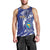 Bosnia and Herzegovina Football Custom Men Tank Top Go Zmajevi Mi smo uz vas Blue Version - Wonder Print Shop