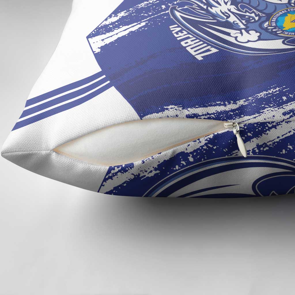Bosnia and Herzegovina Football Pillow Cover Go Zmajevi Mi smo uz vas Blue Version - Wonder Print Shop