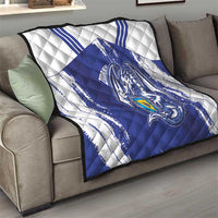 Bosnia and Herzegovina Football Quilt Go Zmajevi Mi smo uz vas Blue Version - Wonder Print Shop