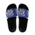 Bosnia and Herzegovina Football Slide Sandals Go Zmajevi Mi smo uz vas Blue Version - Wonder Print Shop