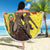Senegal African Renaissance Monument Beach Blanket Ankara Pattern
