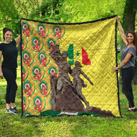 Senegal African Renaissance Monument Quilt Ankara Pattern
