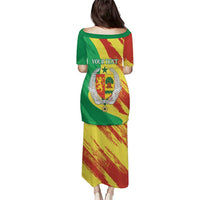 Senegal Independence Day Puletasi Coat Of Arms Grunge Style