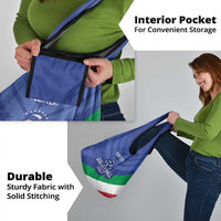 Custom Italy Volleyball Grocery Bag 2025 Gli Azzurri