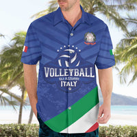 Custom Italy Volleyball Hawaiian Shirt 2025 Gli Azzurri